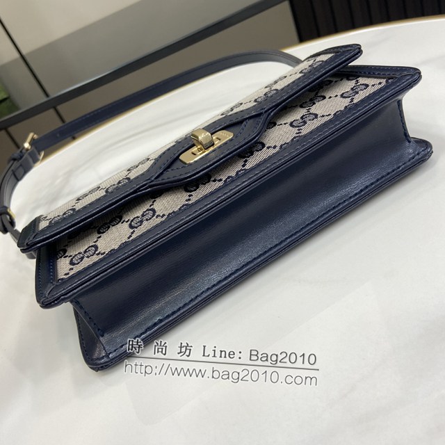 Gucci專櫃古馳最新款Luce系列迷你肩背包 jh2264型號：790038